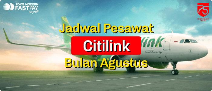 Jadwal Citilink Agustus 2020