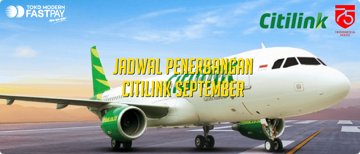 Jadwal Penerbangan Citilink September