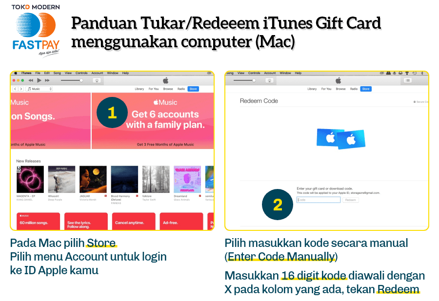 cara tukar itunes di mac