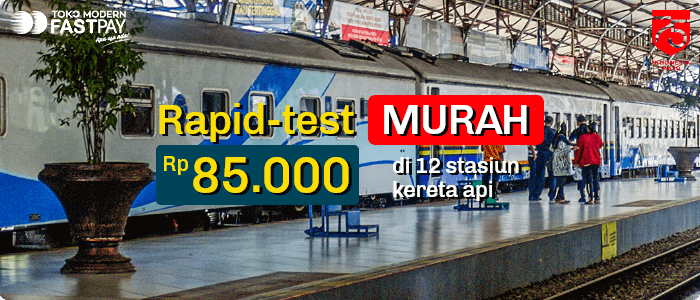 Daftar Stasiun Kereta Api Tempat Rapid Test Covid-19 Murah