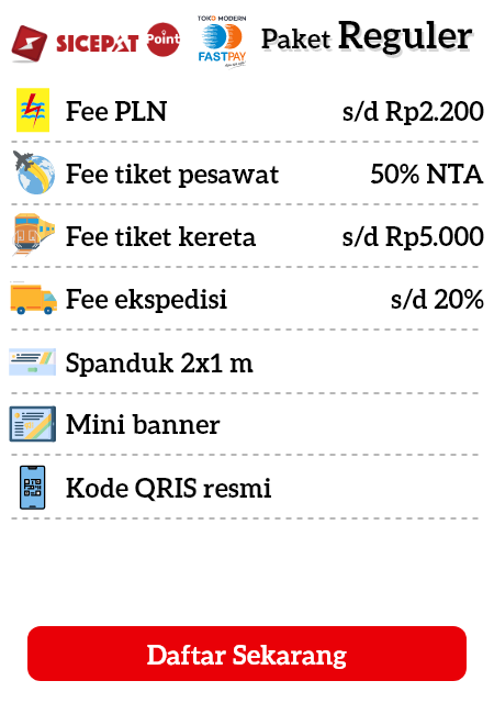 daftar-sicepat-fastpay-reguler Bisnis Ekspedisi Outlet SiCepat Point Sangat Menguntungkan, Jaringan Wilayah SiCepat Tercover Nasional