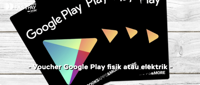 Voucher Google Play murah di Fastpay