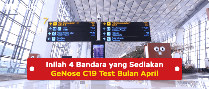 GeNose test di bandara Kualanamu, Husein Sastranegara, YIA dan Juanda