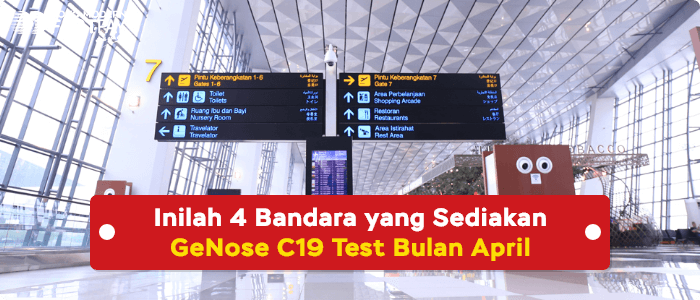 Inilah 4 Bandara yang Sediakan GeNose Test Bulan April