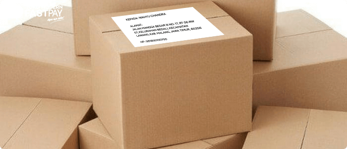 label-alamat-paket Cara Penulisan Alamat Paket yang Benar Sesuai Format KBBI