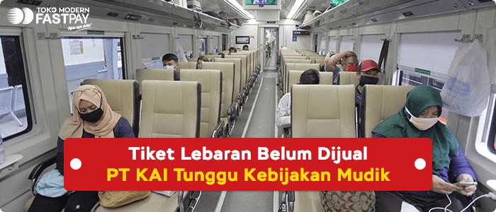 Tiket Kereta Lebaran Belum Dijual, PT KAI Tunggu Kebijakan Mudik