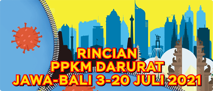 Rincian Lengkap PPKM Darurat Resmi 3-20 Juli, Loket Fastpay Bebas Beroperasi