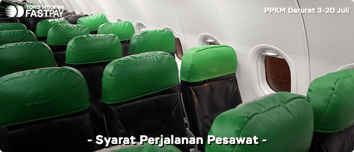 Syarat naik pesawat PPKM Darurat