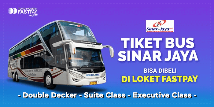 beli-tiket-bus-sinar-jaya-double-decker-di-fastpay 7 Bus AKAP Mewah dari Jakarta ke Surabaya