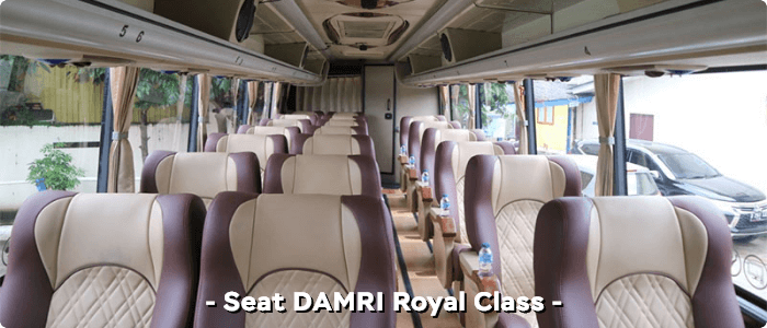 damri-royal-class-seat-2-1 7 Bus AKAP Mewah dari Jakarta ke Surabaya