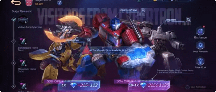 harga-skin-mlbb-transformer Skin Transformers Mobile Legends, Ini Harga yang Harus Dibayar!