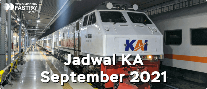 Jadwal kereta api September