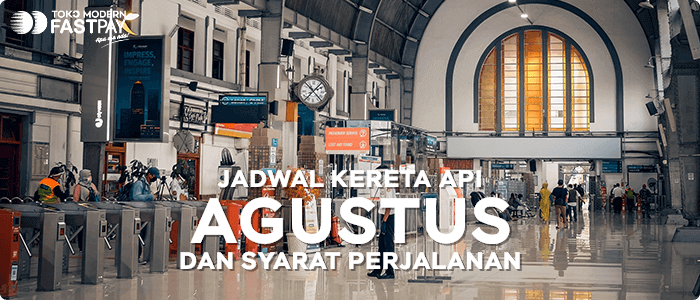 Jadwal Perjalanan Kereta Api Bulan Agustus dan Syarat Perjalanan