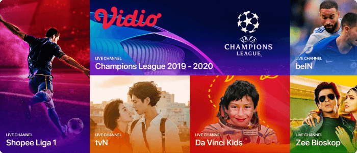 Langganan Streaming Vidio di Fastpay, Tonton Liga 1, Film, Serial TV dan Olahraga Favorit