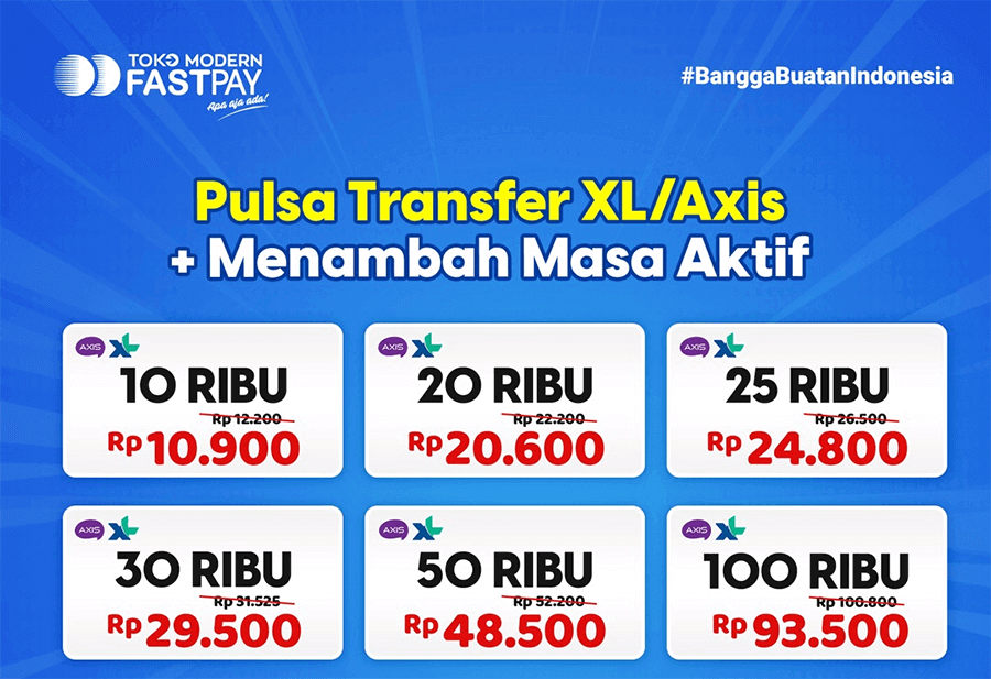 pulsa-transfer-xl-murah-fastpay Promo Pulsa Termurah Fastpay, Bisnis Untung Pelanggan Senang