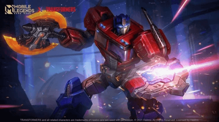 skin-optimus-mlbb Skin Transformers Mobile Legends, Ini Harga yang Harus Dibayar!