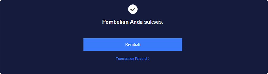 Pembelian voucher PUBG Mobile