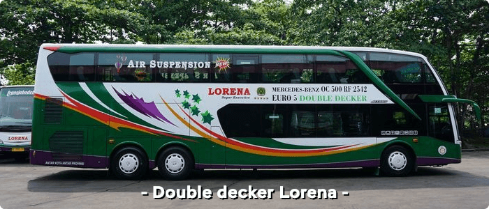 double-decker-lorena-surabaya-jakarta 6 Bus Double Decker Lewat Tol Trans Jawa di Fastpay