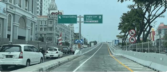 ruas-tol-kelapa-gading-bekasi Tol Kelapa Gading-Pulo Gebang Berbayar, Segini Tarifnya