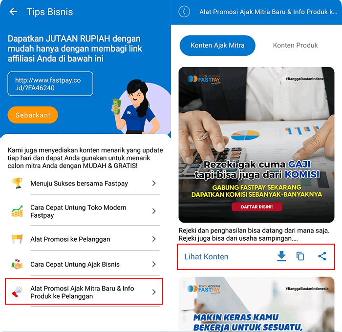 konten-ajak-bisnis-fastpay Inilah Caranya Dapatkan Jutaan Rupiah dari Ajak Bisnis Fastpay