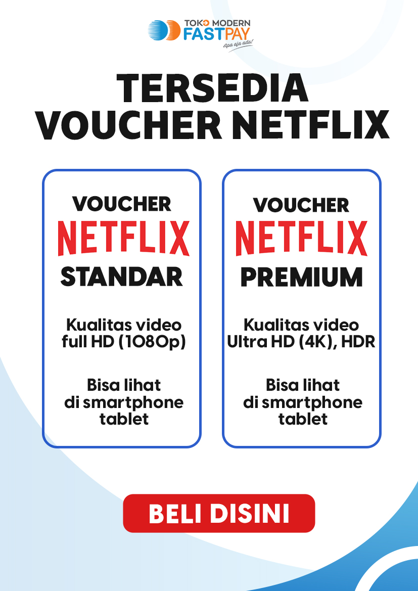 Voucher Netflix Premium Fastpay