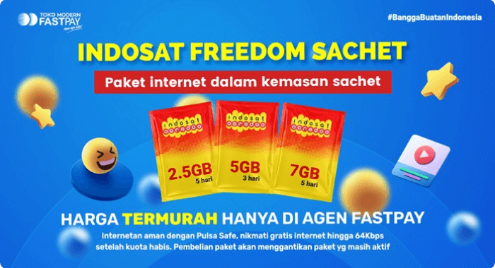 Promo Indosat Freedom Sachet