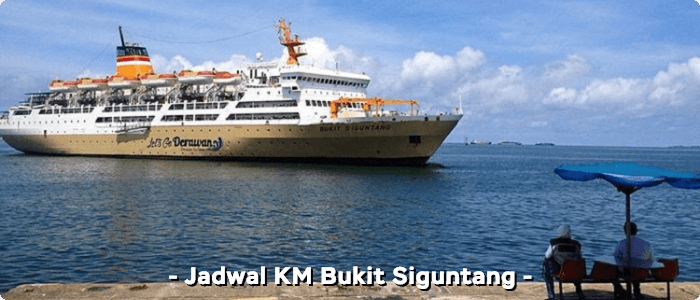 Jadwal Kapal Bukit Siguntang Desember