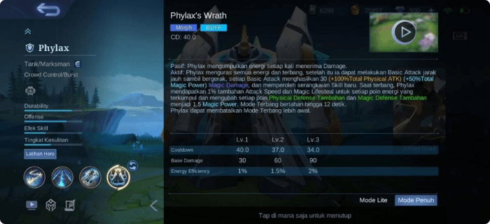 phylax-tank-marksman-mobile-legends Hero Baru Mobile Legends Edith dan Phylax, Ini Jadwal Rilisnya