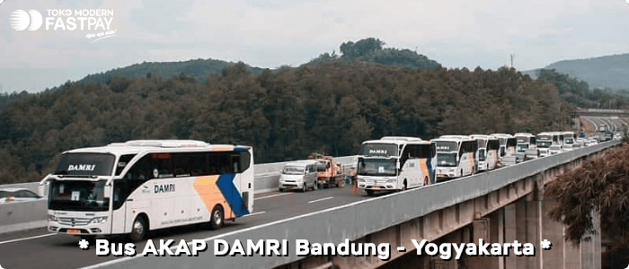 Rute Baru Bus AKAP DAMRI Bandung – Yogyakarta, Alternatif Liburan Pakai Bus AKAP