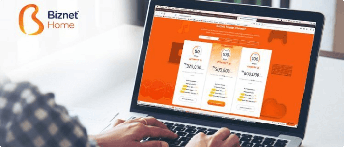 Bayar tagihan internet Biznet Home