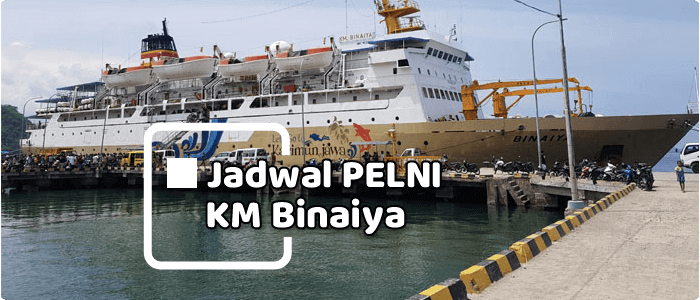 Jadwal Kapal KM Binaiya Update
