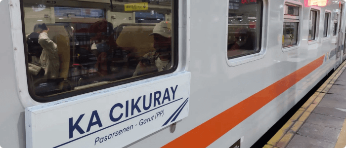 Kereta Baru KA Cikuray Garut – Pasar Senen Beroperasi