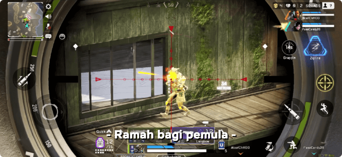 Apex Legends Mobile mudah dimainkan bagi pemula