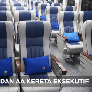 Beda Kelas A dan AA Kereta Eksekutif