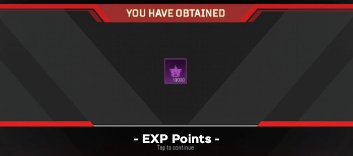 EXP Points Apex Legends Mobile