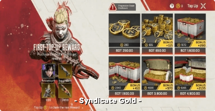 fungsi-syndicate-gold-apex-legends-mobile Fungsi Syndicate Gold Apex Legends Mobile dan Jenis Mata Uang Apex Legends