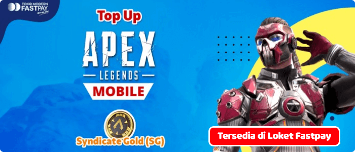 Top up Syndicate Gold Apex Legends Mobile di Fastpay