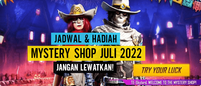 Kapan Mystery Shop FF Juli 2022, Simak Jadwal dan Hadiahnya