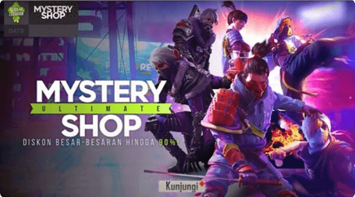 kapan-event-mystery-shop-ff Kapan Mystery Shop FF Juli 2022, Simak Jadwal dan Hadiahnya