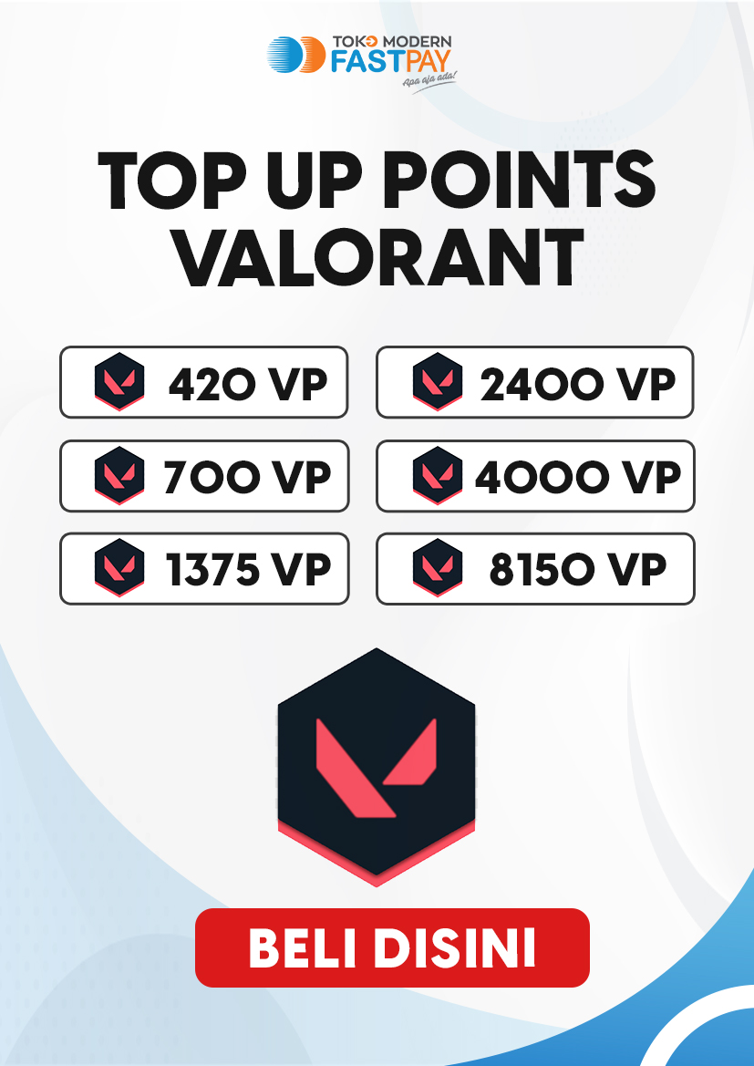 Top up Valorant Point Fastpay