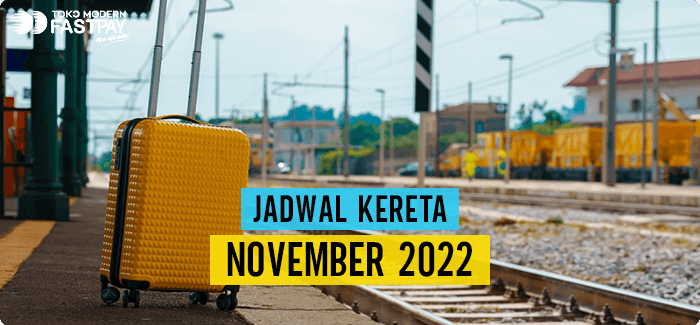 Jadwal kereta api November 2022