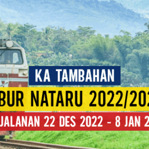 Kereta Tambahan Natal dan Tahun Baru 2023