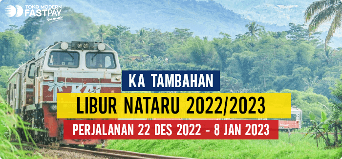 Kereta Tambahan Natal dan Tahun Baru 2023