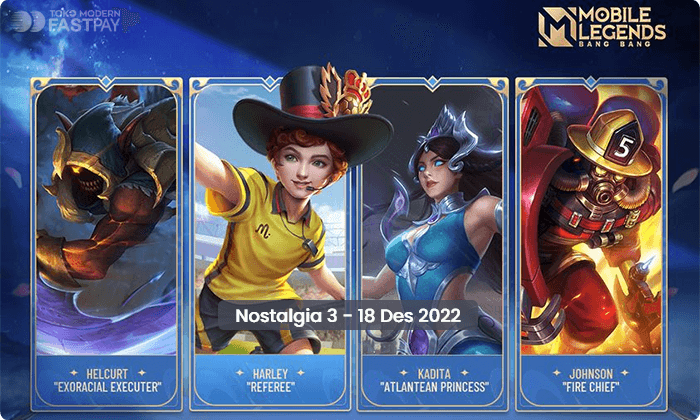 event-mlbb-desember-nostalgia Event Mobile Legends Desember Terbesar Banyak Skin Gratis