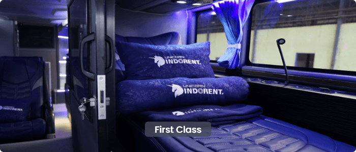 first-class-unicorn-indorent Jadwal dan Harga Tiket Bus Indorent Jakarta - Yogyakarta