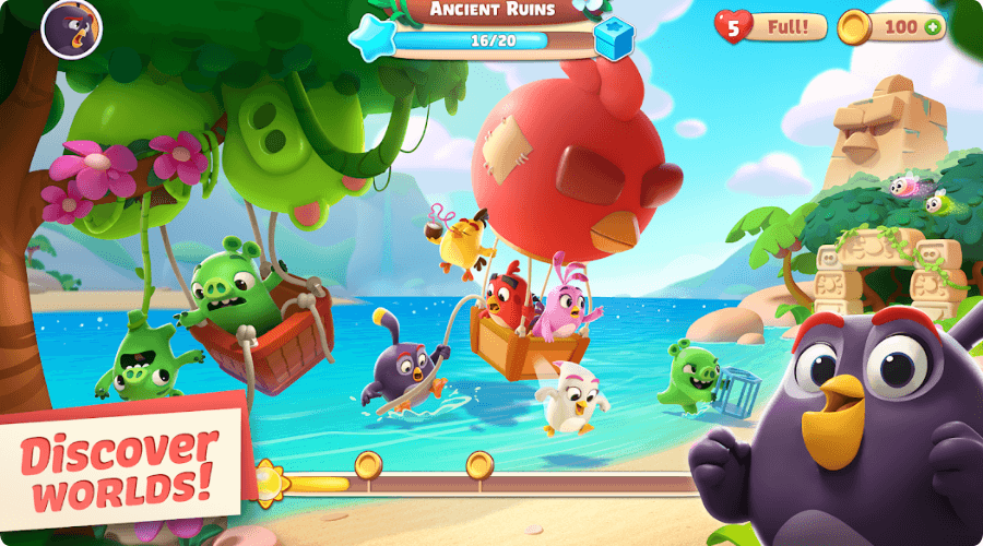 gameplay-angry-birds-journey1 Game Android Terbaik 2022