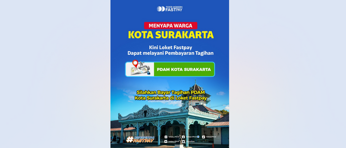 Bayar PDAM Surakarta di Fastpay