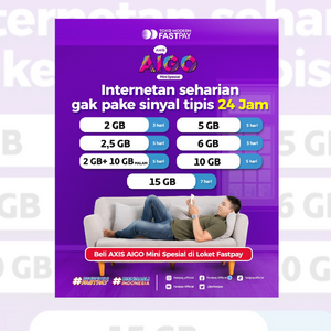 Beli Voucher Axis Aigo Hanya di Fastpay