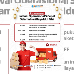 Jadwal Operasional SiCepat dan Lion Parcel selama Libur Lebaran