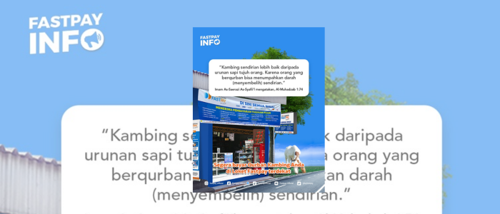 Bayar Kurban Bersama Fastpay 2023